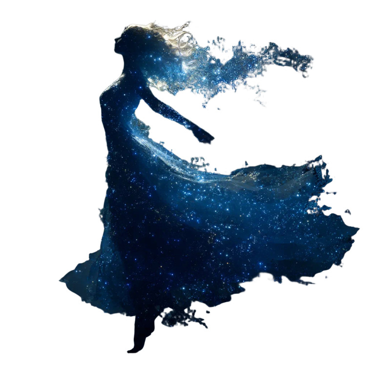 Galactic Beauty Vinyl Car Decal Sticker – Waterproof & UV-Resistant 