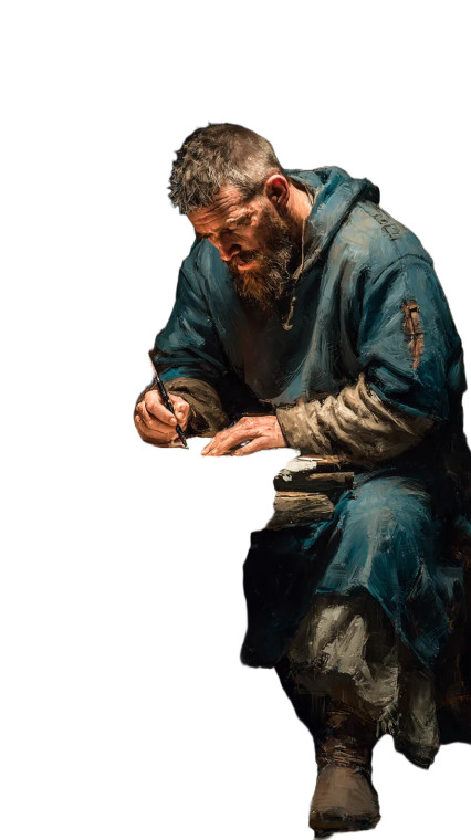 Working Monk Vinyl Car Decal Sticker – Waterproof & UV-Resistant 