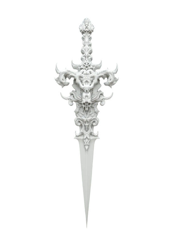 Occult Dagger Vinyl Car Decal Sticker – Waterproof & UV-Resistant 