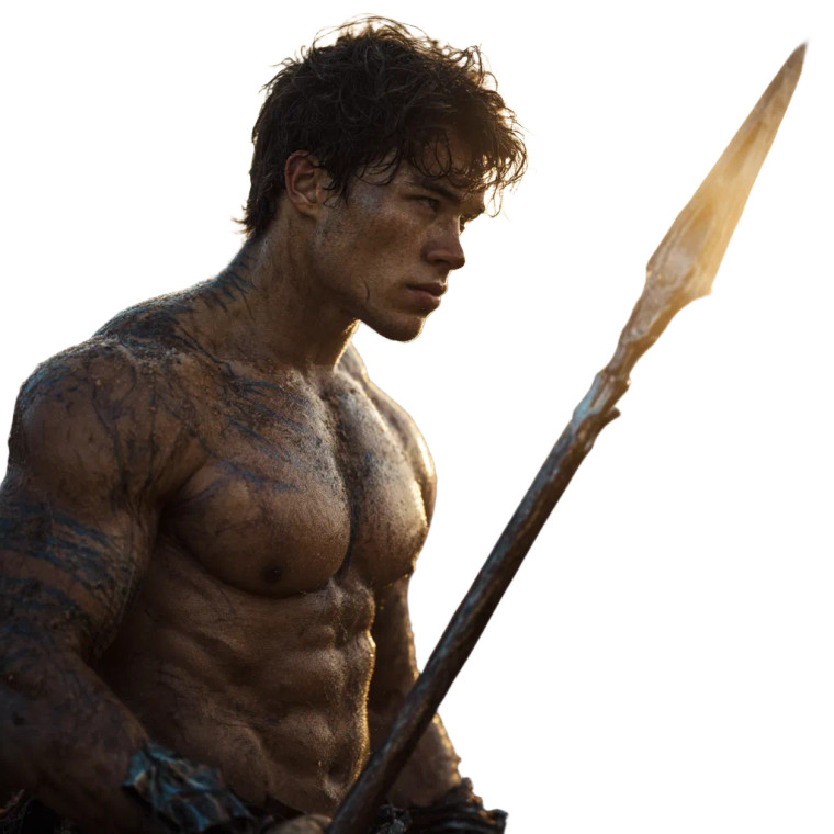 Scarred Warrior V5 Vinyl Car Decal Sticker – Waterproof & UV-Resistant 