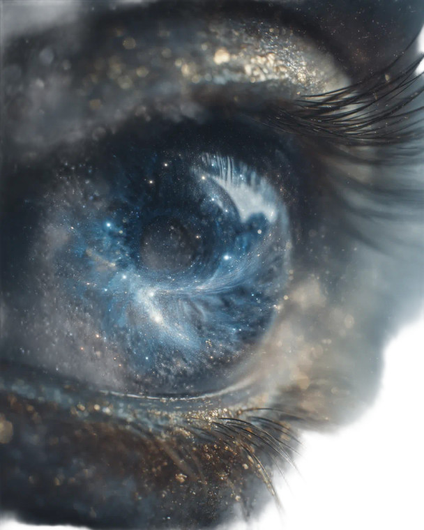 Cosmic Eye V3 Vinyl Car Decal Sticker – Waterproof & UV-Resistant 