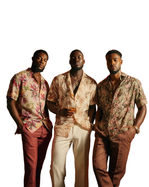 Stylish Afro-Caribbean Men Vinyl Car Decal Sticker – Waterproof & UV-Resistant 