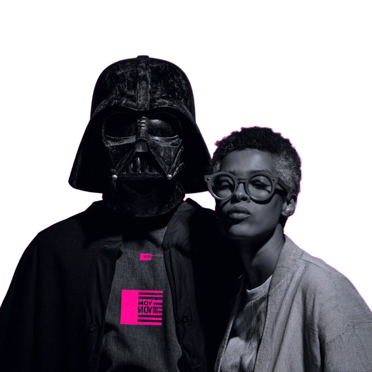 Vader & Mom Vinyl Car Decal Sticker – Waterproof & UV-Resistant 