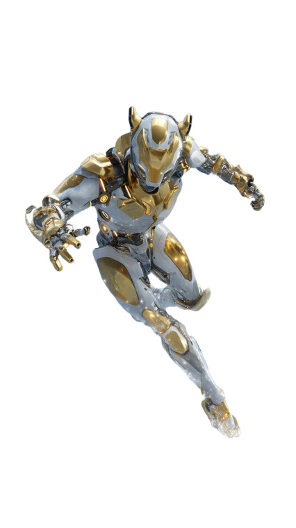 Robotic Dogecoin Warrior Vinyl Car Decal Sticker – Waterproof & UV-Resistant 