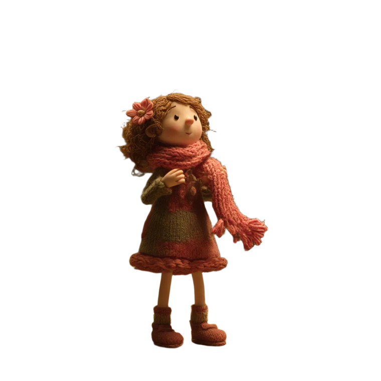 Clay Miniature Girl Vinyl Car Decal Sticker – Waterproof & UV-Resistant  Clay Miniature Girl Vinyl Car Decal Sticker – Waterproof & UV-Resistant