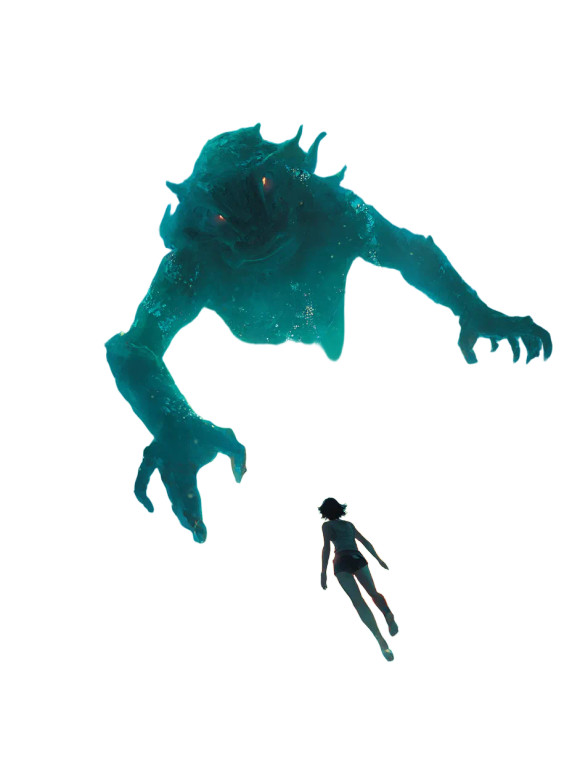 Underwater Struggle Vinyl Car Decal Sticker – Waterproof & UV-Resistant 