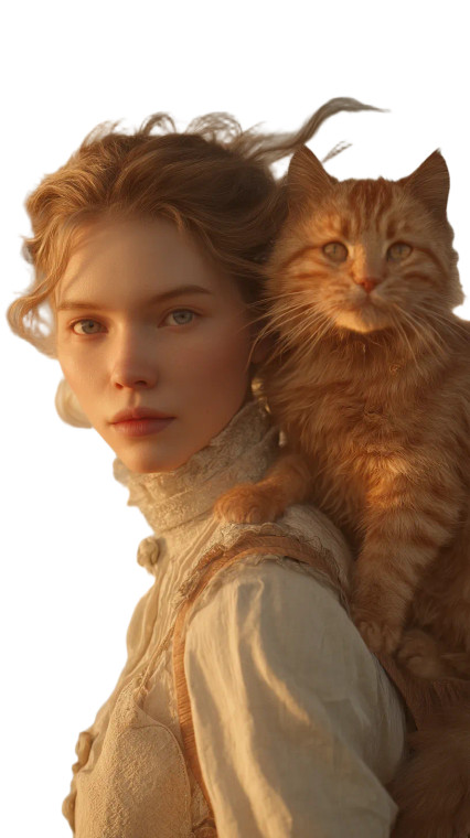 Vintage Elegance Portrait V3 Vinyl Car Decal Sticker – Waterproof & UV-Resistant 