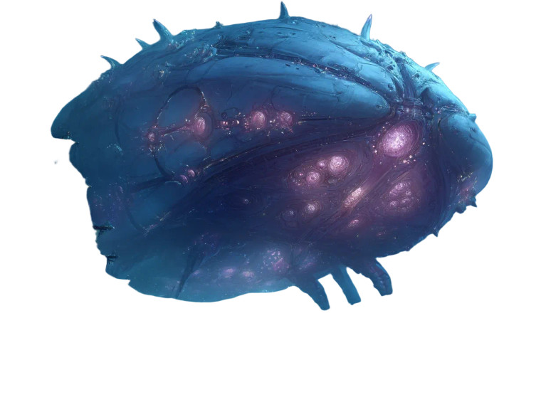 Alien Biomechanical Ship Vinyl Car Decal Sticker – Waterproof & UV-Resistant 