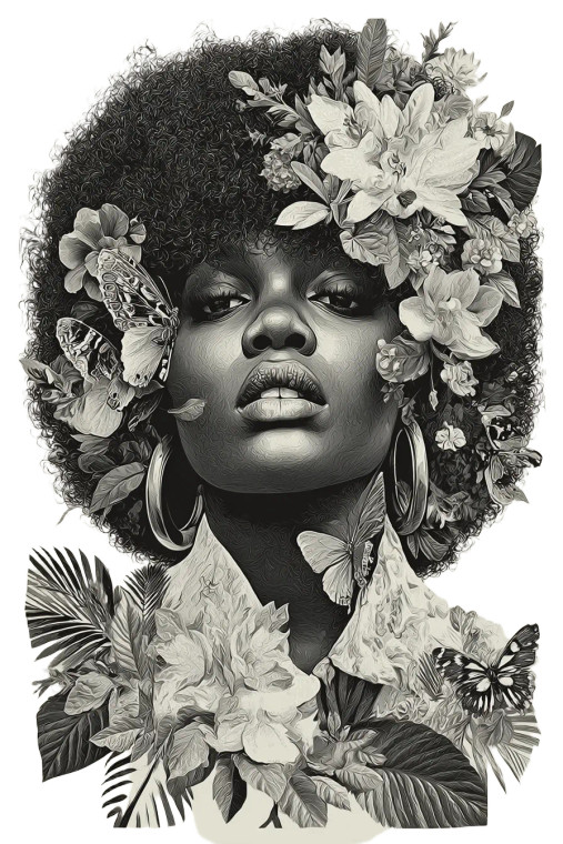 Double Exposure Portrait V5 Vinyl Car Decal Sticker – Waterproof & UV-Resistant 