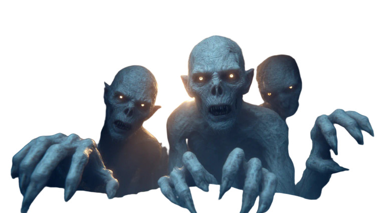 Cave Crawling Monsters Vinyl Car Decal Sticker – Waterproof & UV-Resistant 