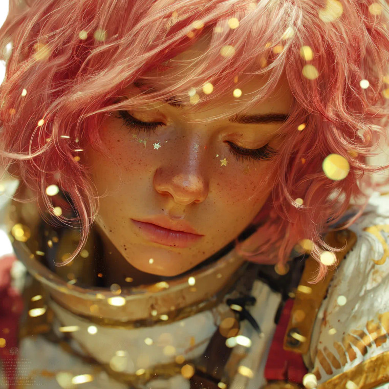 Pink Warrior Serenity Vinyl Car Decal Sticker – Waterproof & UV-Resistant 