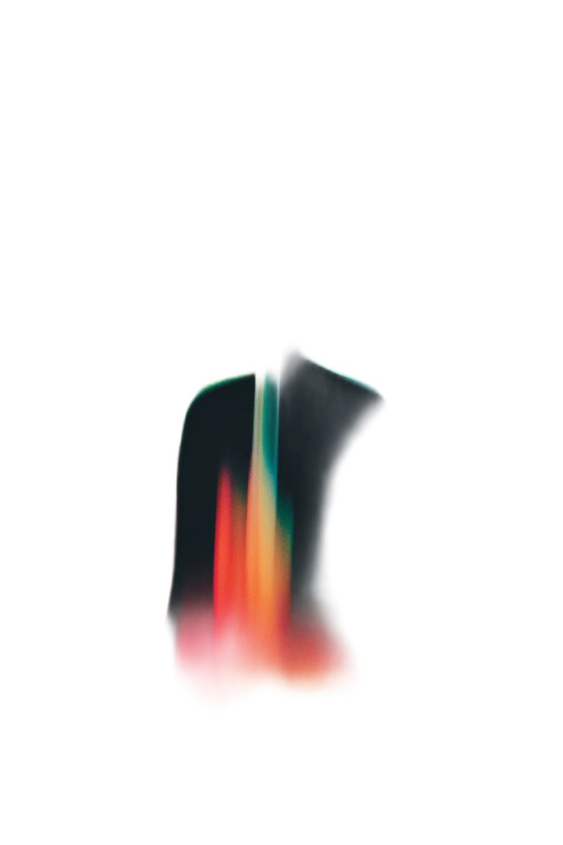 Blurry Umbrella Woman Vinyl Car Decal Sticker – Waterproof & UV-Resistant 