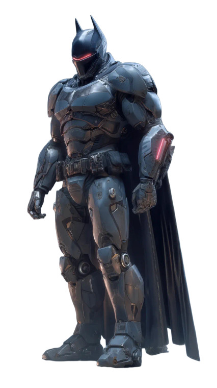 Futuristic Batman V5 Vinyl Car Decal Sticker – Waterproof & UV-Resistant 