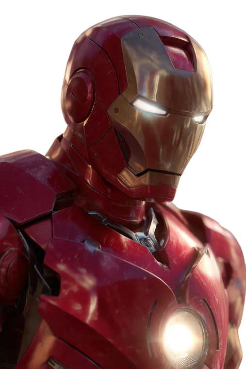 3D Ironman Vinyl Car Decal Sticker – Waterproof & UV-Resistant 