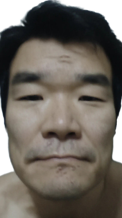 Korean Man Selfie Vinyl Car Decal Sticker – Waterproof & UV-Resistant 