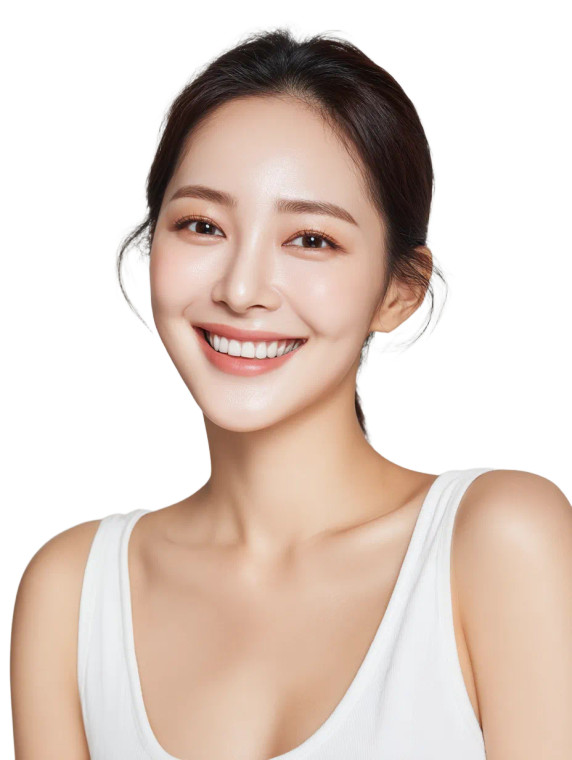 Korean Beauty Portrait V21 Vinyl Car Decal Sticker – Waterproof & UV-Resistant 