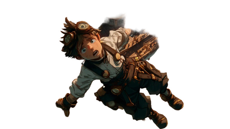 Steampunk Boy Scream Vinyl Car Decal Sticker – Waterproof & UV-Resistant 