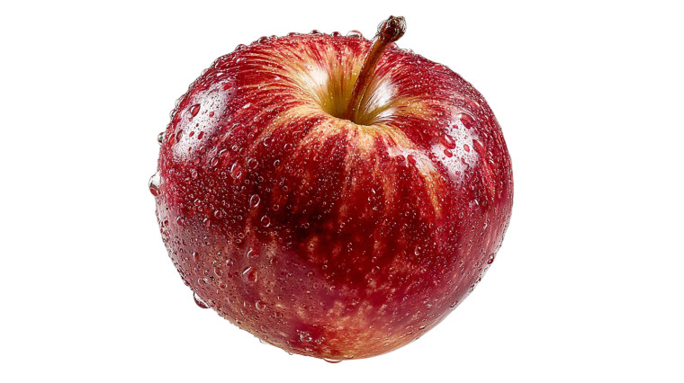 Floating Apple V2 Vinyl Car Decal Sticker – Waterproof & UV-Resistant 