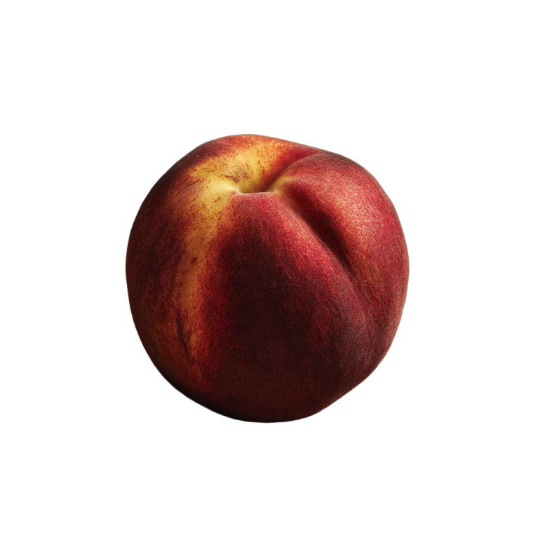 Ripe Peach Vinyl Car Decal Sticker – Waterproof & UV-Resistant 