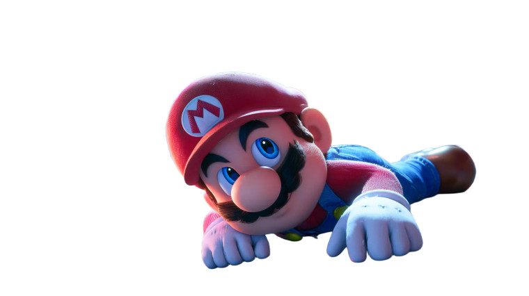 Mario In Neon Vinyl Car Decal Sticker – Waterproof & UV-Resistant 