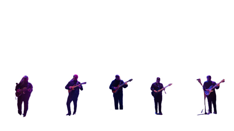 Dj With Guitarists Vinyl Car Decal Sticker – Waterproof & UV-Resistant 