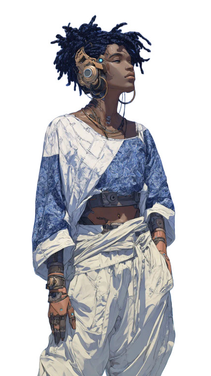 Sci-Fi Scientist V3 Vinyl Car Decal Sticker – Waterproof & UV-Resistant 