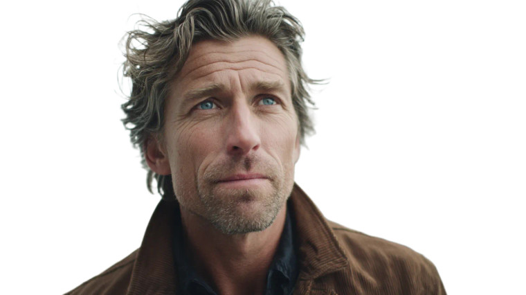 Futuristic Man Portrait Vinyl Car Decal Sticker – Waterproof & UV-Resistant 