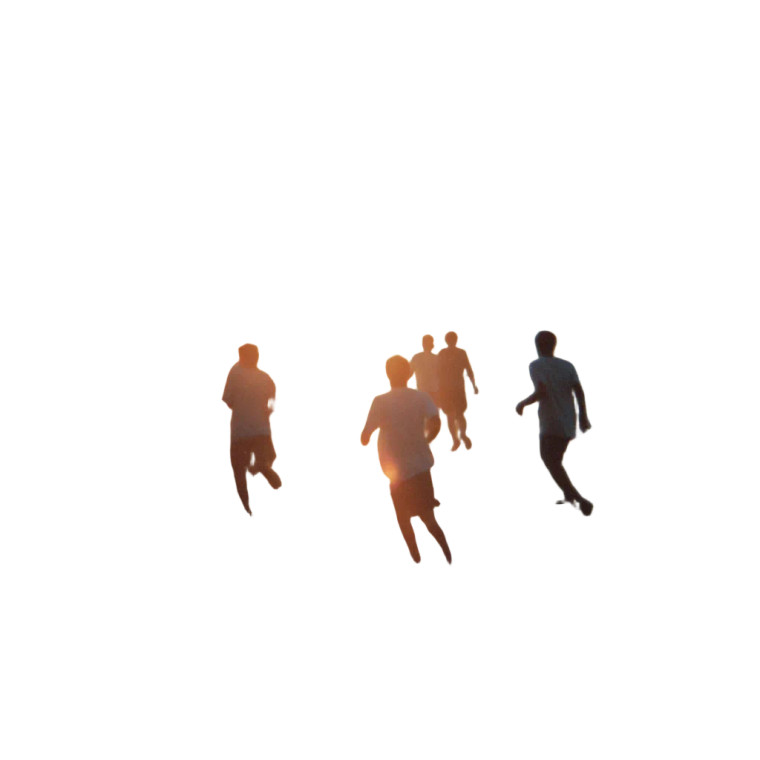 Beach Football Sunset Vinyl Car Decal Sticker – Waterproof & UV-Resistant 