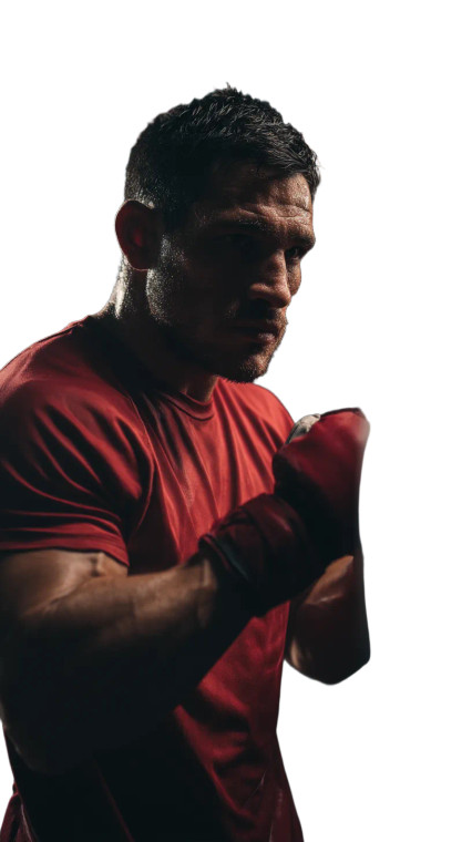 Mma Fighter Training Vinyl Car Decal Sticker – Waterproof & UV-Resistant 