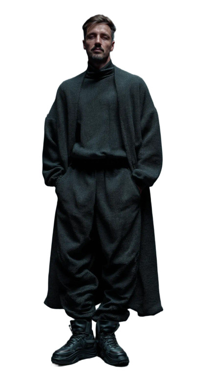 Futuristic Rasta Male Vinyl Car Decal Sticker – Waterproof & UV-Resistant 