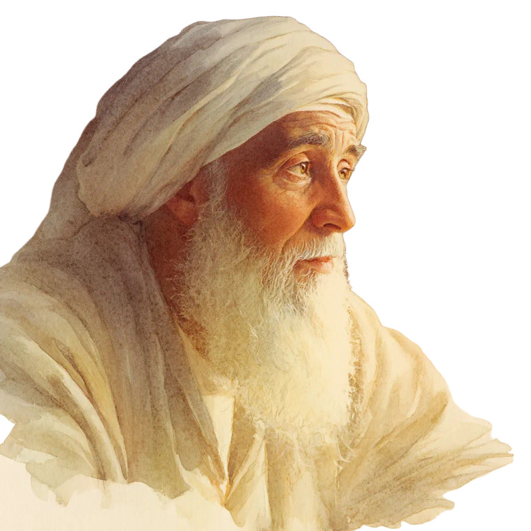 Wise Arab Elder Vinyl Car Decal Sticker – Waterproof & UV-Resistant 