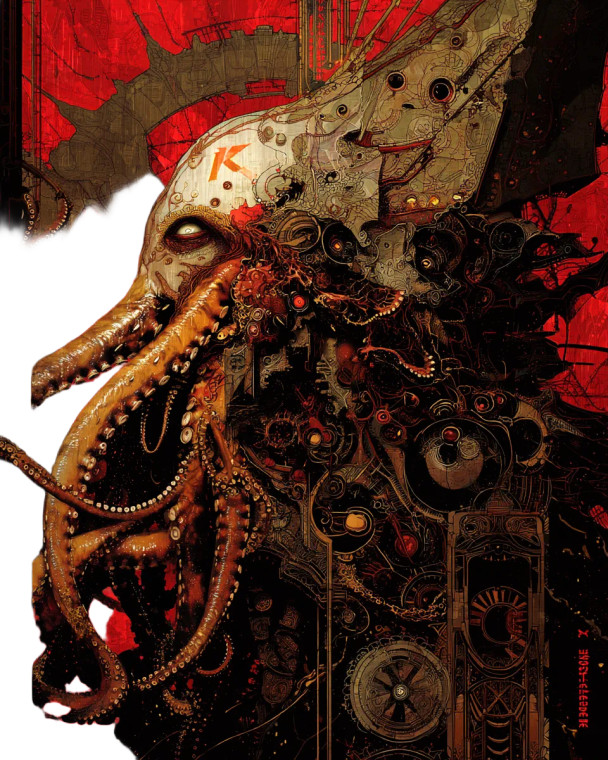 The Kraken V3 Vinyl Car Decal Sticker – Waterproof & UV-Resistant 