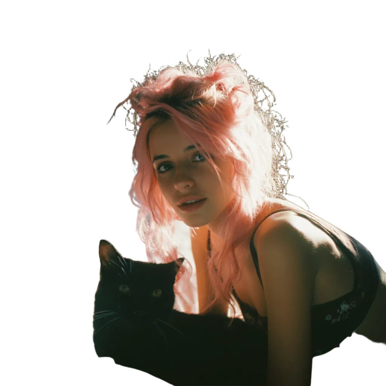 Pink Hair Lady V8 Vinyl Car Decal Sticker – Waterproof & UV-Resistant  Pink Hair Lady V8 Vinyl Car Decal Sticker – Waterproof & UV-Resistant