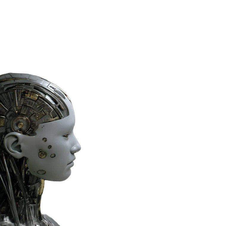 Cyborg Heads Shopping Vinyl Car Decal Sticker – Waterproof & UV-Resistant 