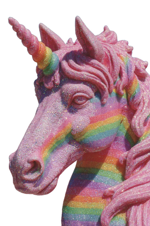 Magical Unicorn V3 Vinyl Car Decal Sticker – Waterproof & UV-Resistant 