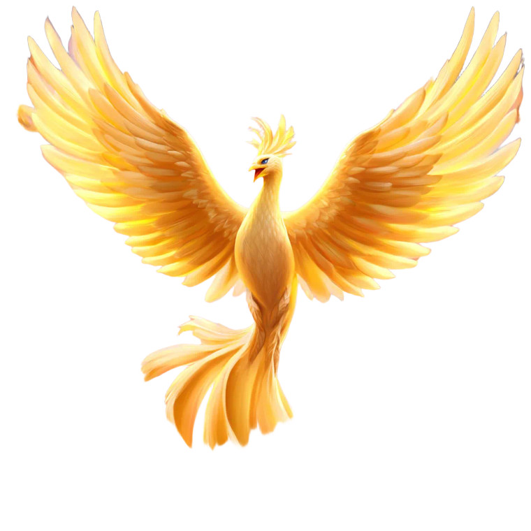 Elegant Phoenix Rising Vinyl Car Decal Sticker – Waterproof & UV-Resistant 