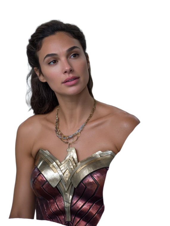 Wounded Wonder Woman Vinyl Car Decal Sticker – Waterproof & UV-Resistant 