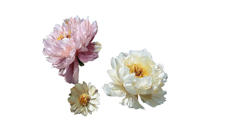 Garden Flower Bouquet Vinyl Car Decal Sticker – Waterproof & UV-Resistant 