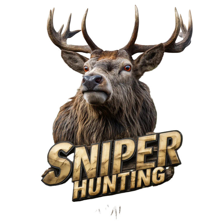 Sniper Hunting Logo Vinyl Car Decal Sticker – Waterproof & UV-Resistant 