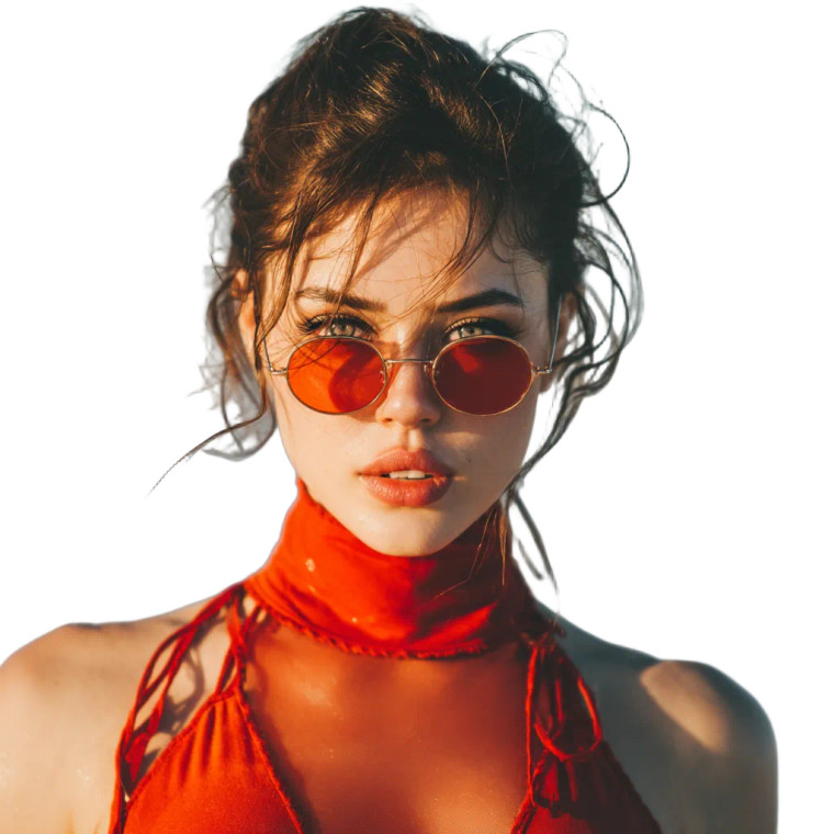 Beach Beauty V9 Vinyl Car Decal Sticker – Waterproof & UV-Resistant 