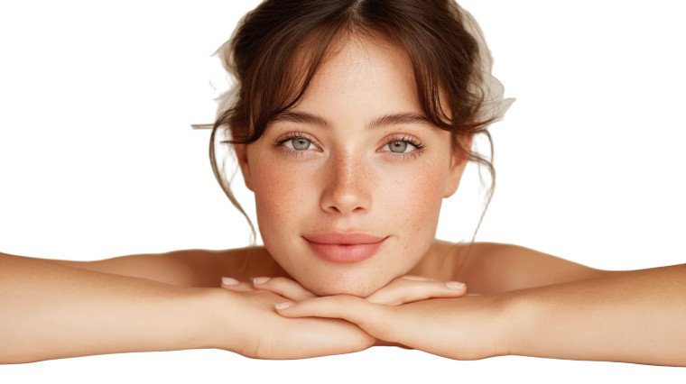 Glowing Young Woman V3 Vinyl Car Decal Sticker – Waterproof & UV-Resistant 