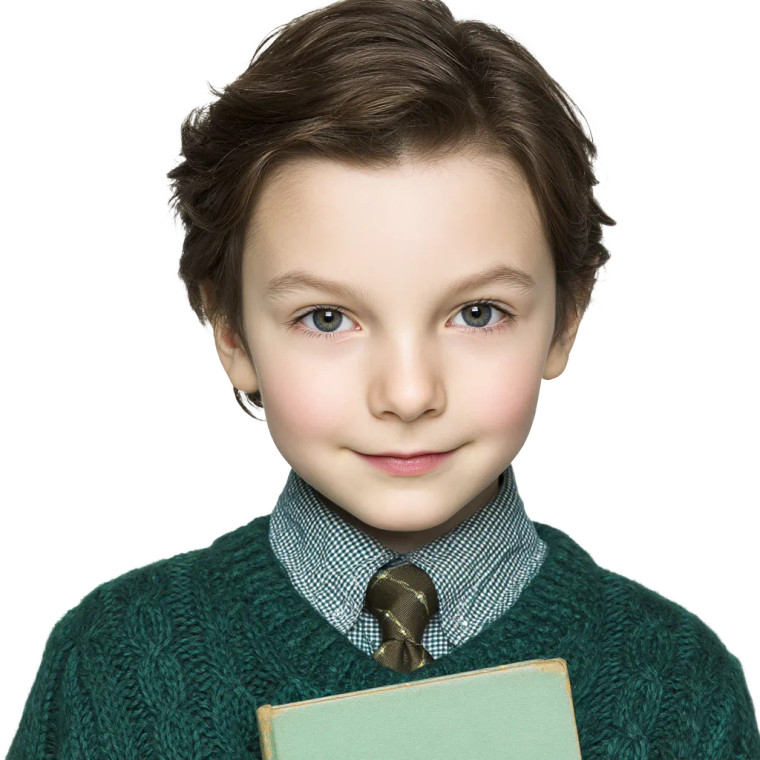 Smiling Boy Teacher Vinyl Car Decal Sticker – Waterproof & UV-Resistant 