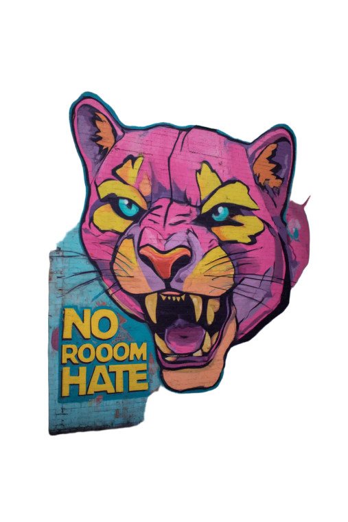 Graffiti Cougar Vinyl Car Decal Sticker – Waterproof & UV-Resistant 