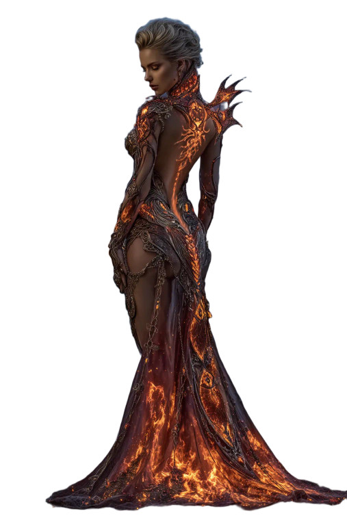 La Sirena Infierno Vinyl Car Decal Sticker – Waterproof & UV-Resistant 