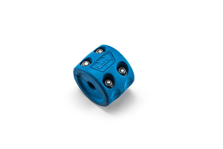 USA-Made Winch Cable Stop | 1/2 Inch Split Design | Blue Rubber