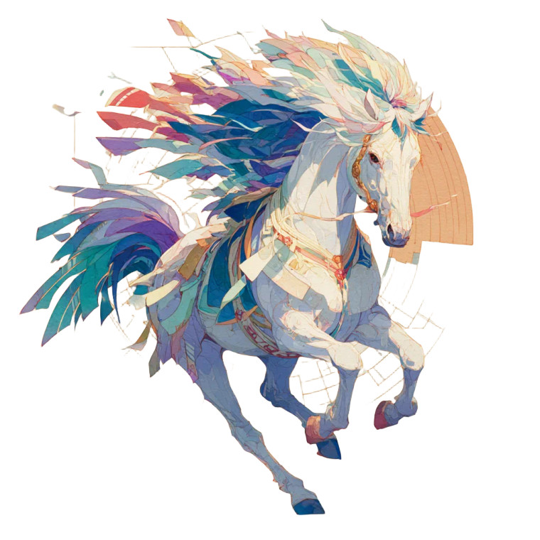 Year Of Horse Vinyl Car Decal Sticker – Waterproof & UV-Resistant 