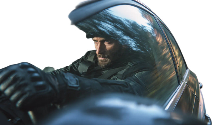 Rugged Driver Close-Up Vinyl Car Decal Sticker – Waterproof & UV-Resistant 