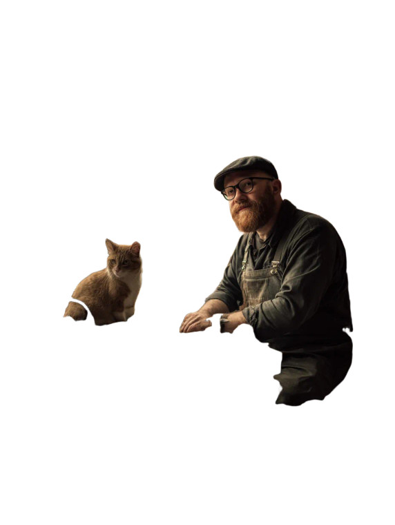 Turntable Repairman Vinyl Car Decal Sticker – Waterproof & UV-Resistant 