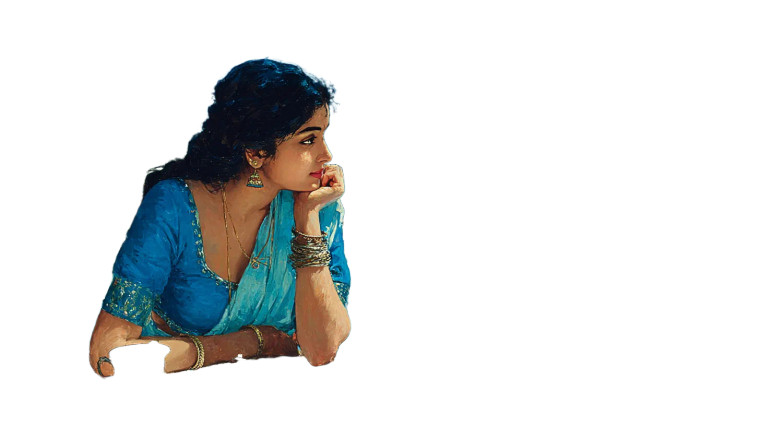 Dreamlike Kerala Scene Vinyl Car Decal Sticker – Waterproof & UV-Resistant 