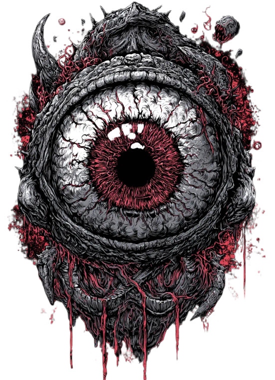 Dagon Eyeball T-Shirt Vinyl Car Decal Sticker – Waterproof & UV-Resistant 